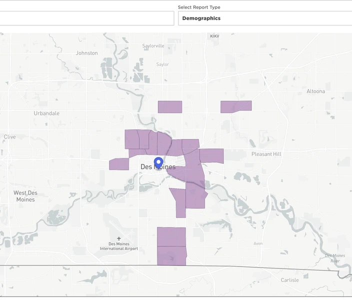 IFA SIDEWALK DEMOGRAPHICS MAP