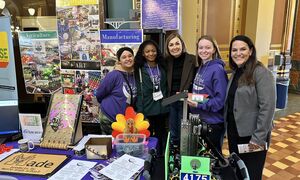 Governor Reynolds at STEM day at the Capitol